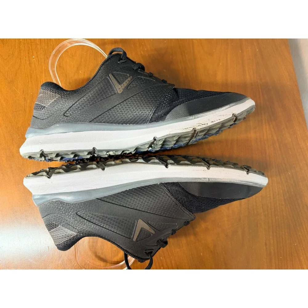 Callaway Golf Shoes Mens 10 Black Balboa Vent Spikeless Mesh Athletic CG206BK‎
